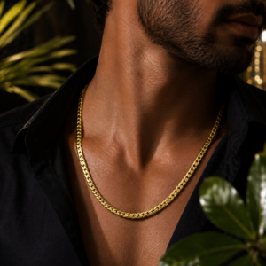 RV Jewels Stylish Gold Plated Stailness Antitarnish Chain