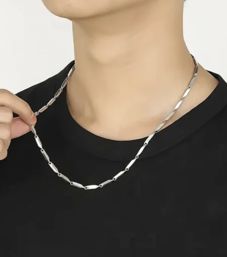 RV Jewels Stylish Silver Plated Stailness Antitarnish Chain
